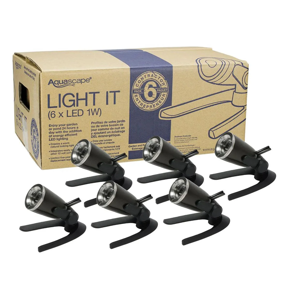 1-Watt Spotlight – 6 Pack