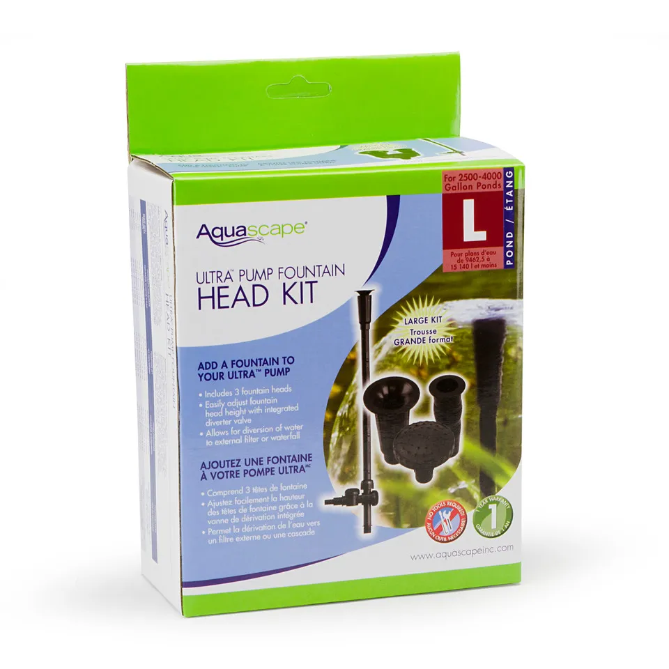 Large Ultra Pump Fountain Head Kit - Image 3